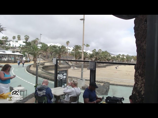 Webcam Lanzarote - Live Stream from the Beachbar in Costa Teguise