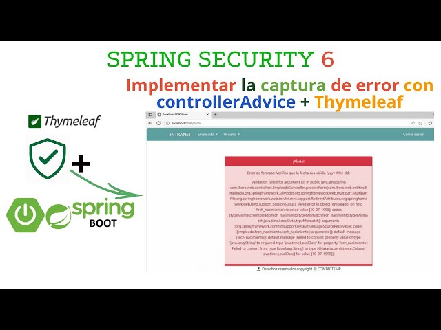 #25 Update Project - Implementar el manejo de excepciones con ControllerAdvice vs con BindingResult