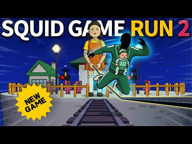 Immersive Interactive Warm-up | 🦑POV SQUID GAME RUN 2 | Viral Challenge | Fun Workout | Jump Rope