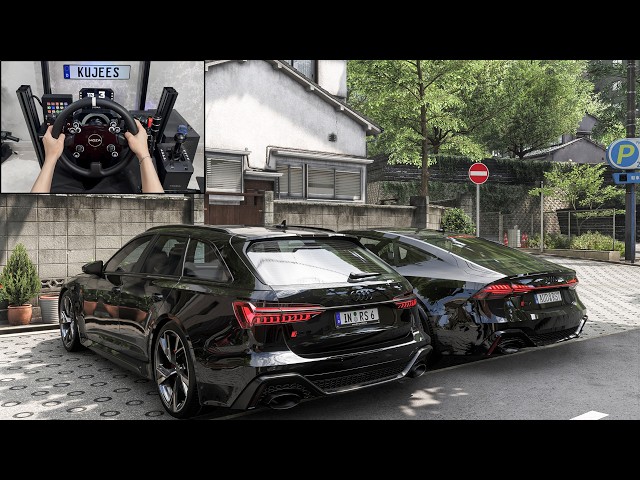 Audi RS6 & Audi RS7 - Forza Horizon 6 | Steering Wheel Gameplay