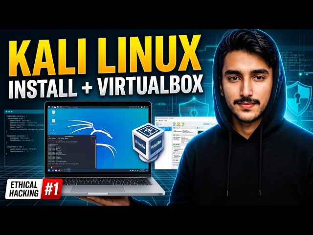 Kali Linux Install Kaise Karein? | VirtualBox Complete Setup | Ethical Hacking #1