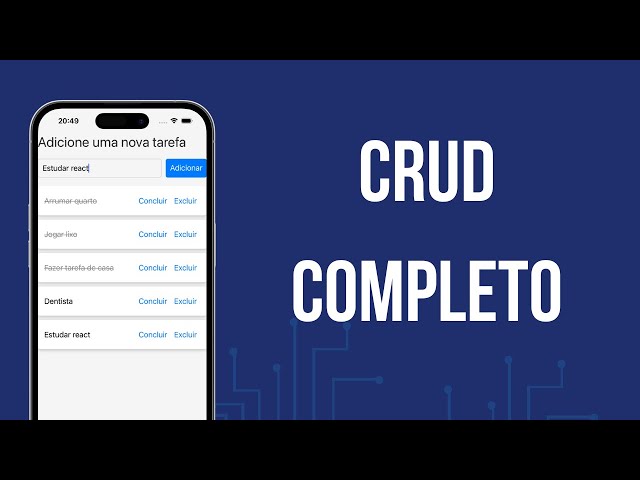 CRUD com React Native e Supabase