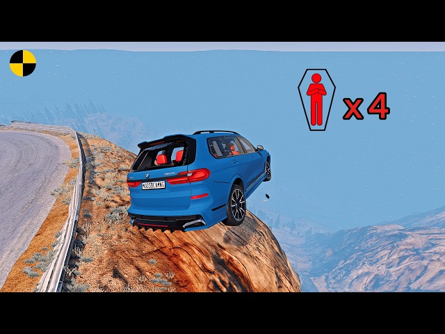 Realistic High-Speed Car Crashes in BeamNG.drive #178 | Ultra Detailed Crash Compilation