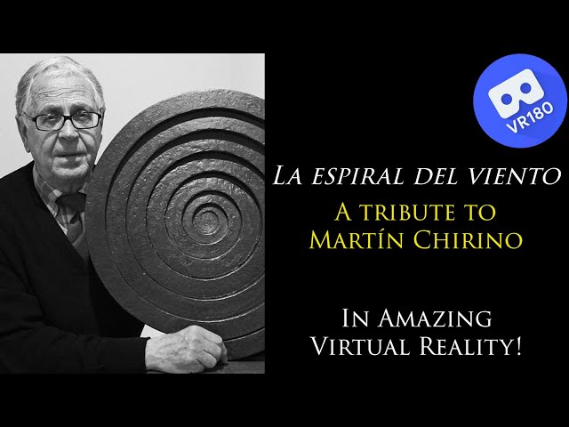 G. Díaz-Jerez -- "La espiral del viento".  A tribute to Martín Chirino. In VR [8K]