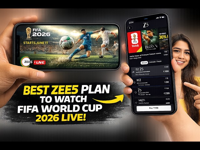 Don't Buy Wrong Plan! Best ZEE5 Subscription for FIFA World Cup 2026