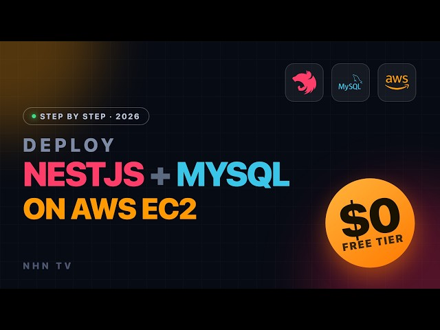 Deploy NestJS + MySQL on AWS EC2 Free Tier (2026) — Full Step by Step