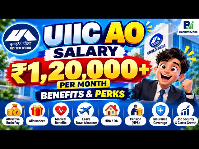 📢UIIC AO SALARY SLIP 2026 💰 ₹1,20,000 PER MONTH? BENEFITS & PERKS