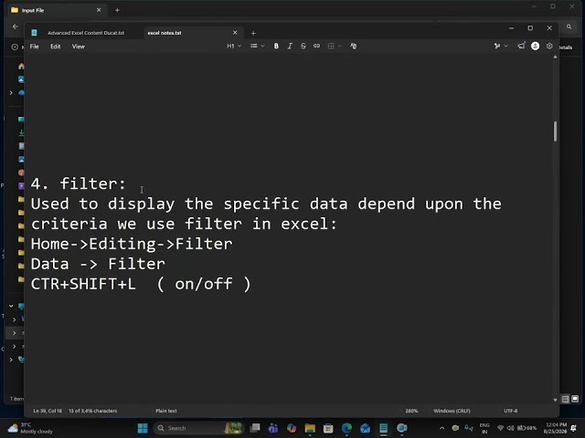 Sorting and Filtering in Excel | Advanced Filter with Practical Examples