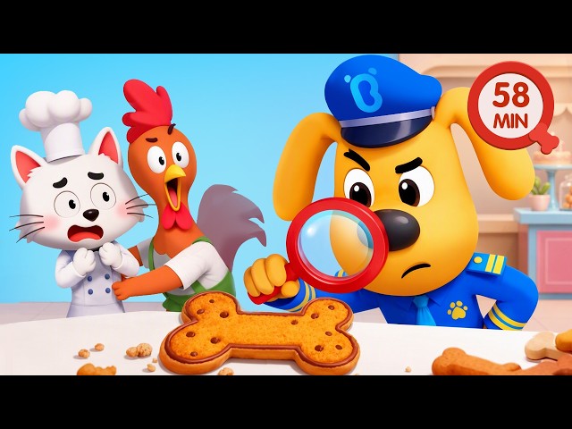 The Stolen Recipe Part 1 | Learn Fun Science | Detective Cartoon | Sheriff Labrador