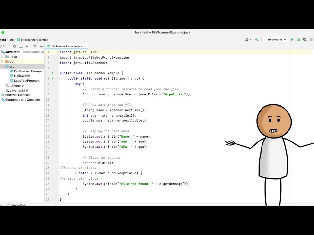 Scanner Class in Java