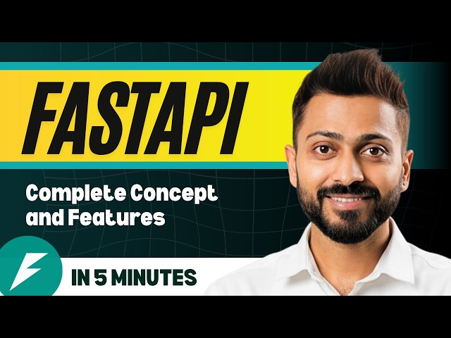 FastAPI Explained in 5 Minutes | Concepts & Features