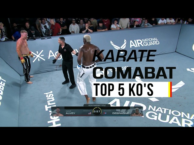Top 5 Knockouts in Karate Combat History