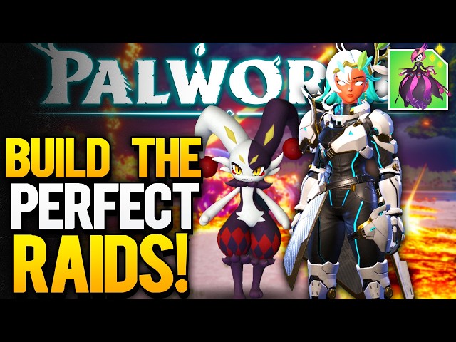 Ultimate Raid Army Building Guide | Palworld 1.0 How TO Build Perfect Raid!