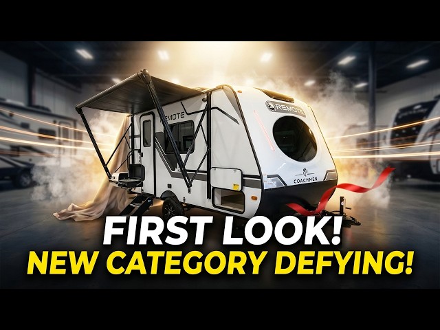Coachmen just dropped the Remote 14R and it's a genius category defying Ultralite!