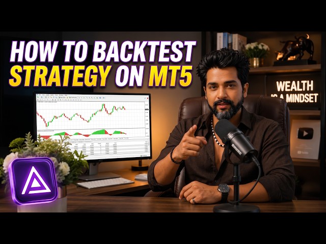 How to Backtest Any Trading Strategy on MT5 | Complete MT5 Strategy Tester Tutorial