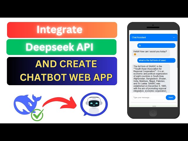 How to Use Deepseek AI API for Free 🚀 Build AI ChatBot 🤖 (100% FREE!)