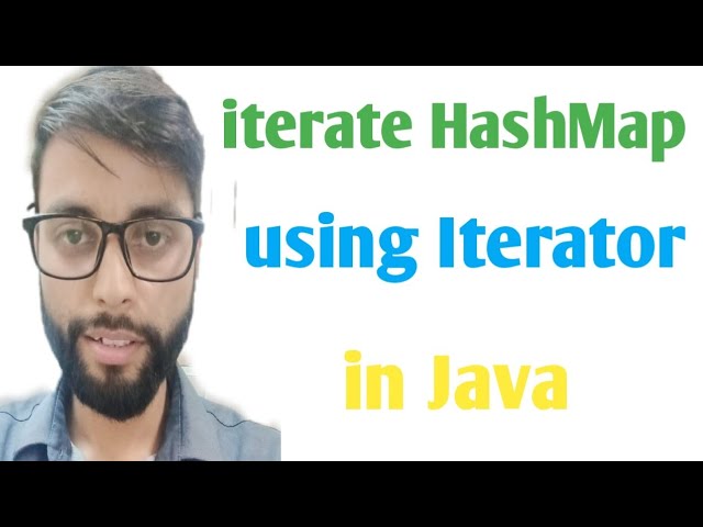 Iterate Map Interface using Iterator in Java