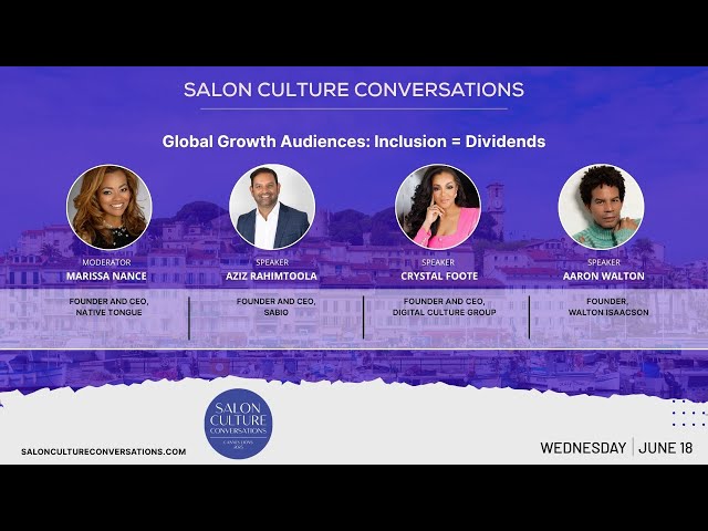 SCC 2025 - Global Growth Audiences: Inclusion = Dividends
