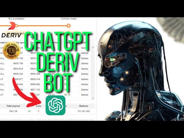 🤑CHATGPT DERIV TRADING BOT 2023🤖 | CHATGPT BOT BINARY | NO LOSS | HINDI