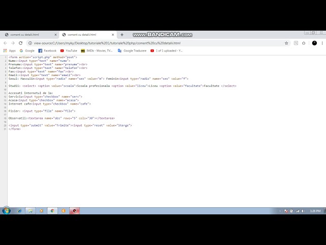 PHP Script - comment box with details