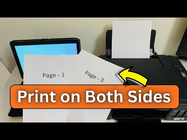 How to Print Double Sided (Duplex)? | How to Print on Both Sides?