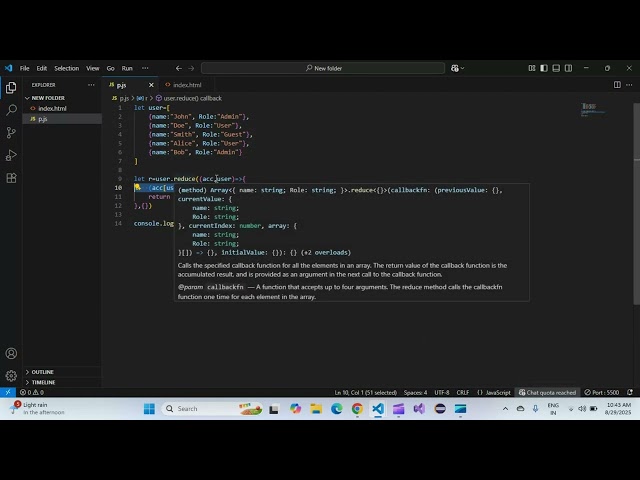Most Asked Interview Question |JavaScript Array Method Reduce Explained | Group Objects by Property