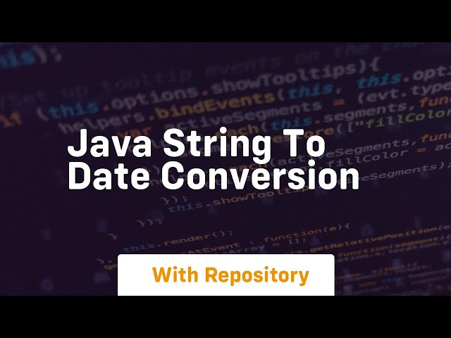 java string to date conversion
