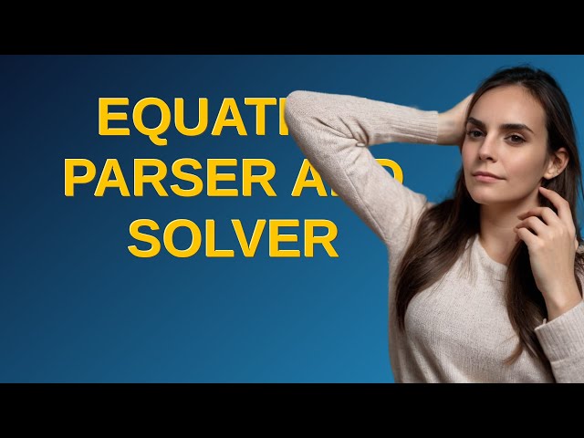 Codereview: Equation parser and solver