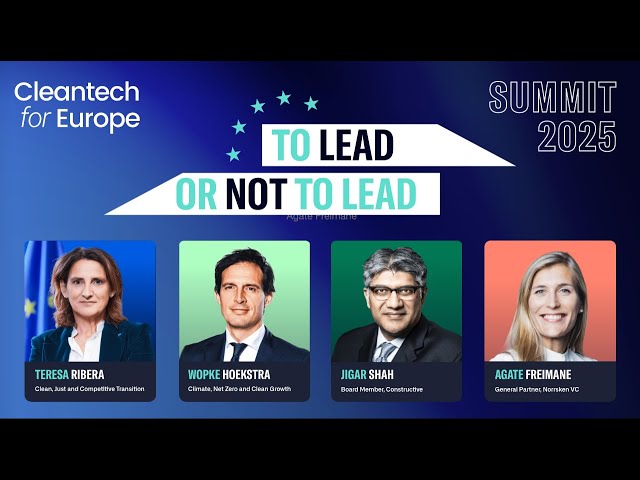 Cleantech for Europe Summit 2025