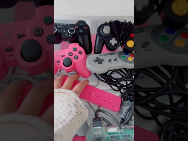 I WANT TO CRY 😢 #nintendo #wii #gaming #nintendowii #gamingsetup #asmr #pink #gamergirl