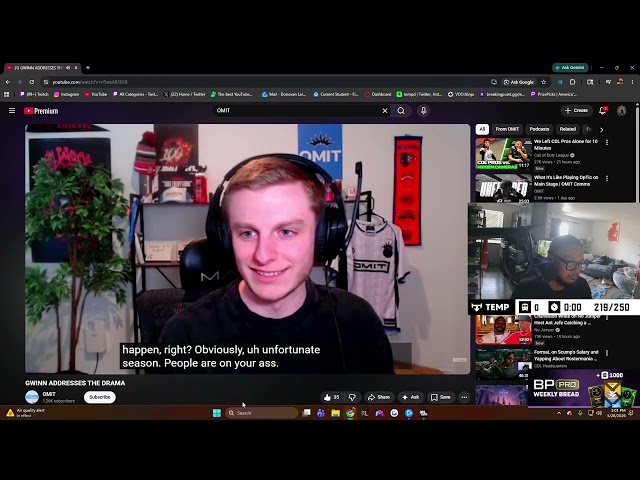 Temp Reacts to Gwinn Responding to him! 🌶