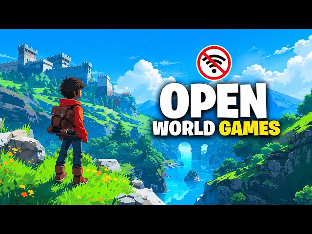 Top 10 Best OFFLINE Open World Games for Android & iOS in 2026! 🔥