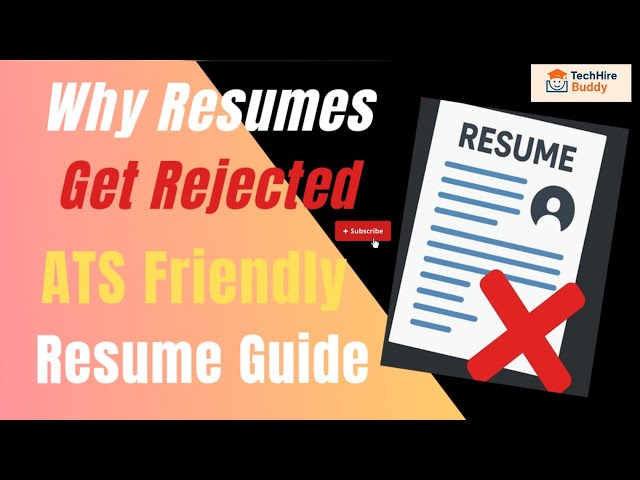Why Your Resume Gets Rejected | ATS-Friendly Resume Guide 2025 | ATS Resume Tips 2025