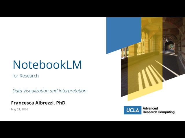 NotebookLM for Research: Data Visualization and Interpretation