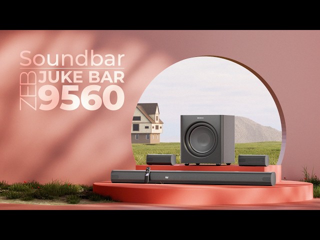 Zebronics Jukebar 9560 | Built to bring theatre-like sound home