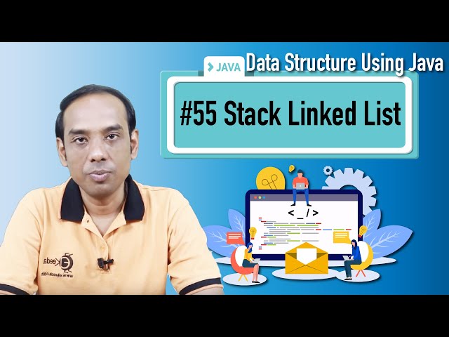 Stack Linked List - Stack - Data Structure Using Java