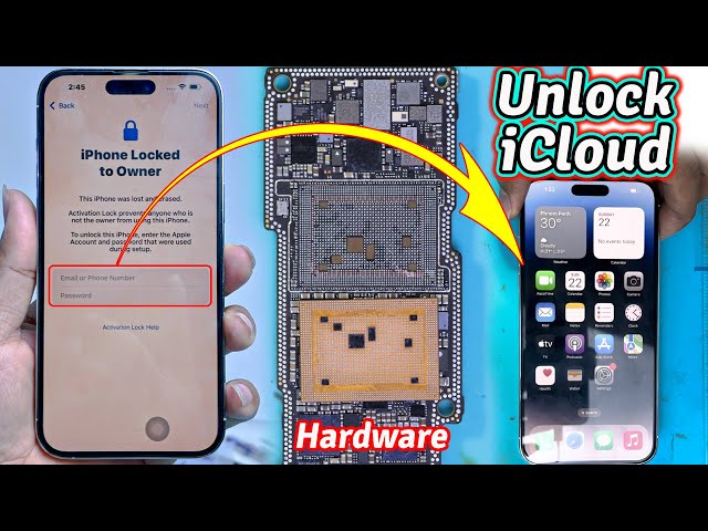 Remove iCloud iPhone 14 Pro Max Hardware Unlock iCloud