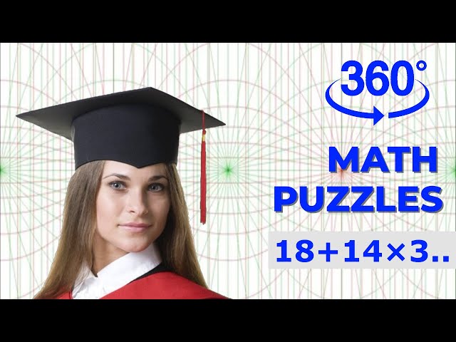 Math Quiz | Math Puzzles | 360°VR #18
