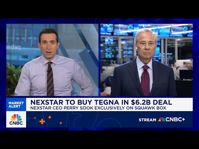 Nexstar CEO on $6.2B Tegna deal: Allows us to compete on a level playing field with Big Tech