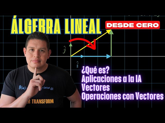 COMPLETE LINEAR ALGEBRA CLASS with AI APPLICATIONS (ANIMATED)