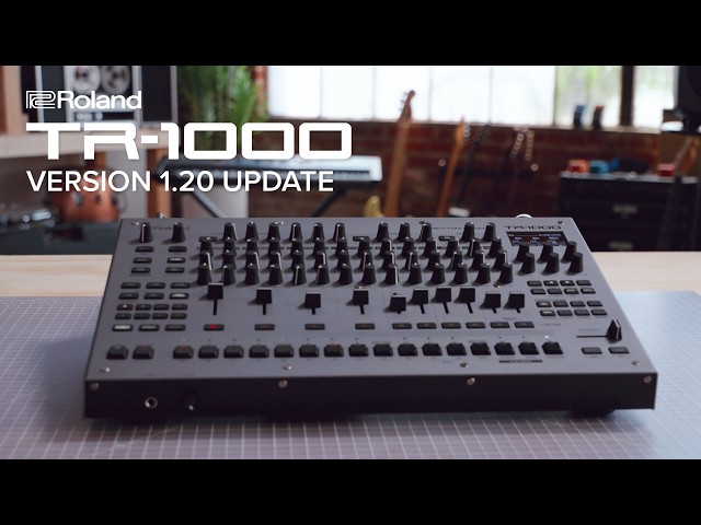 Roland TR-1000 Rhythm Creator | Version 1.20 Update