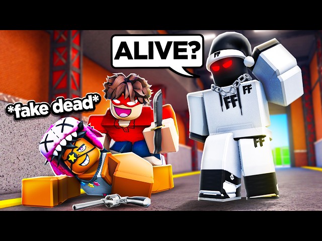 Using FAKE DEAD BODY GLITCH To TROLL YOUTUBERS In MM2!