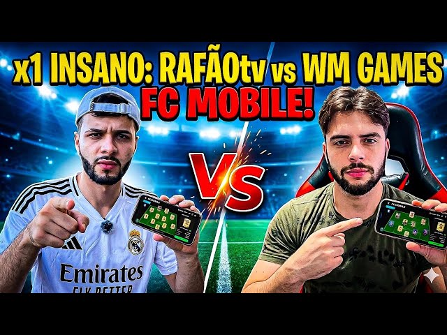 🚨WM VS RAFÃO TV 😱 THE BIGGEST 1V1 IN FC MOBILE 26