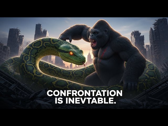 King Kong and the giant python: Confrontation is Inevitable. Season 3