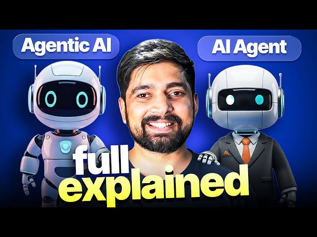 What is Agentic AI and AI Agents. Only video you need to watch