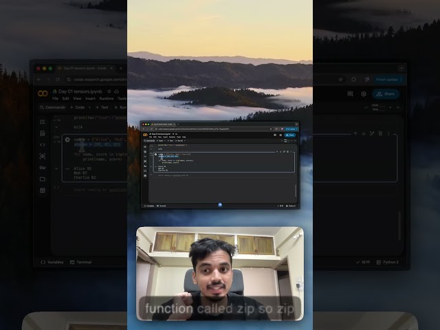 Short 07 — zip  Pair Things Up