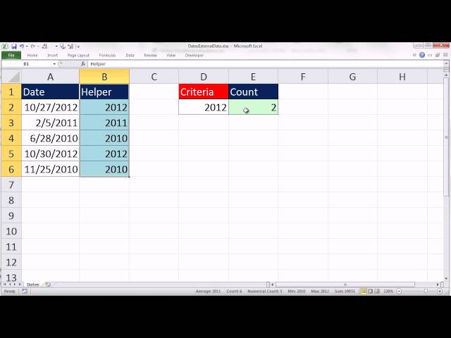 Ctrl + Shift + Enter: Excel Array Formulas 09: SUMPRODUCT Function: 21 Examples, Including Timing