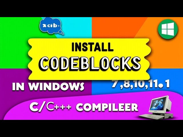 How to install CodeBlocks IDE in Windows 7/8/10/11, MinGW GCC Compiler,C/C++ Programming,2025,Hindi