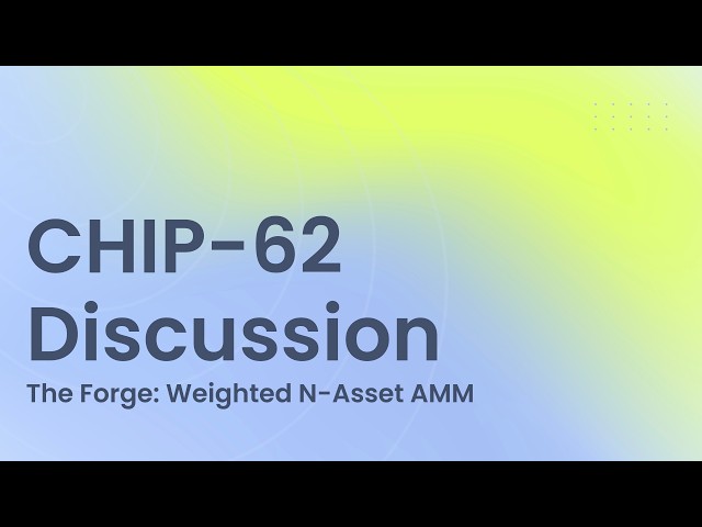 Weighted N-Asset AMMs on Chia
