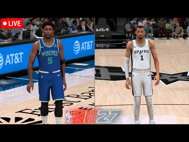 NBA 2026-2027 SEASON | MINNESOTA TIMBERWOLVES (4-2) vs SAN ANTONIO SPURS (4-1) | NBA 2K27